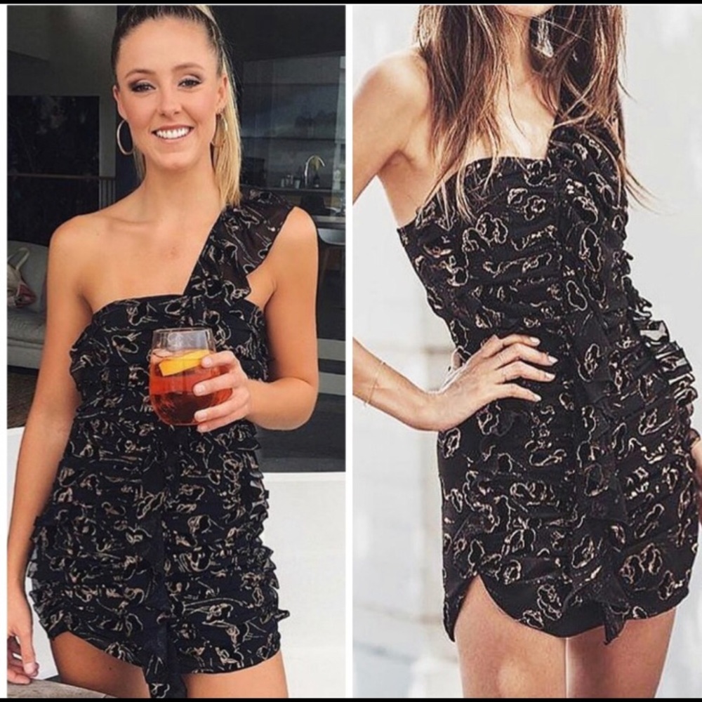 Alice McCall black hometown girl dress